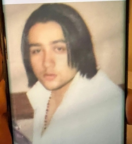 Adhyayan Suman during his college days