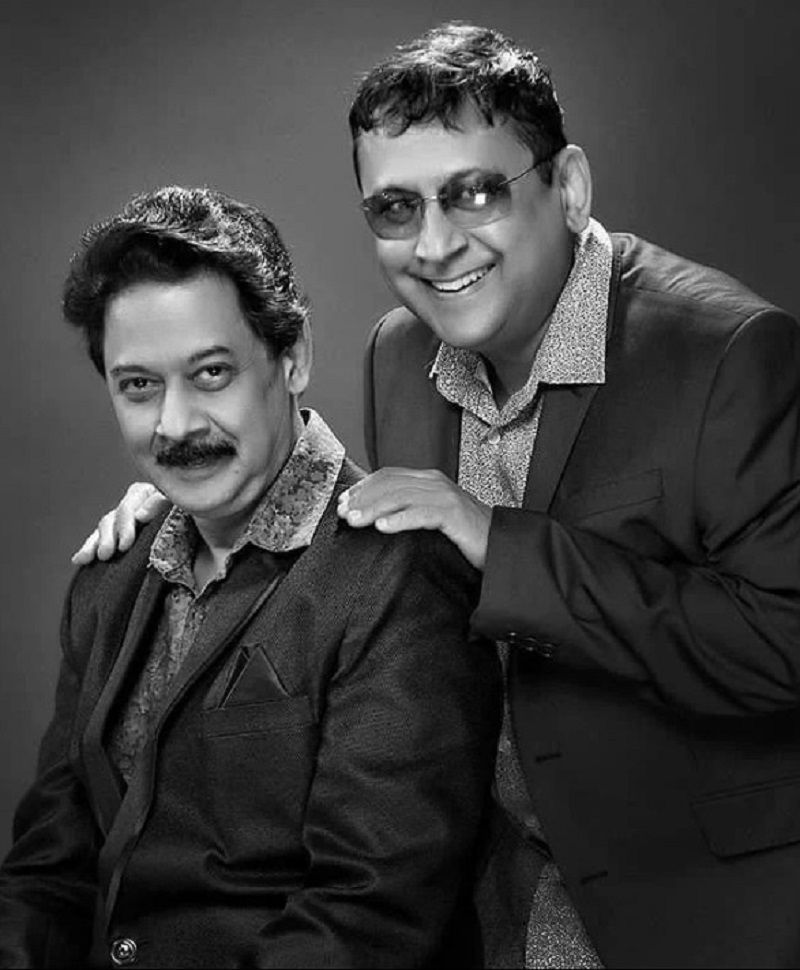 Anand Chitragupth with his brother