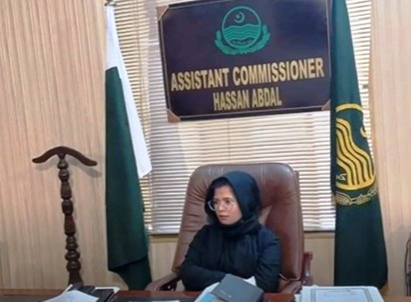 Dr Sana Gulwani, Assistant Commissioner Hasan Abdal