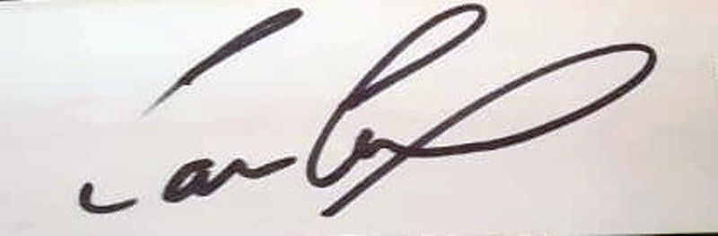 Cameron Green signature