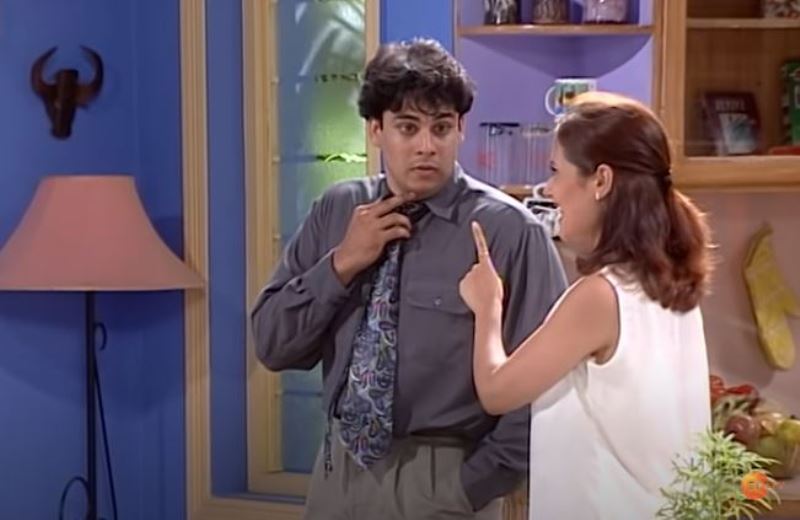 Cyrus Broacha in a still from Zee TV's 1999 sitcom 'Hello Friends'