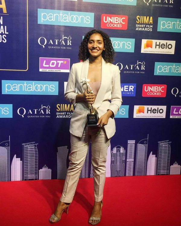 Gnaneswari Kandregula after receiving Best Actress SIIMA Award (2019)