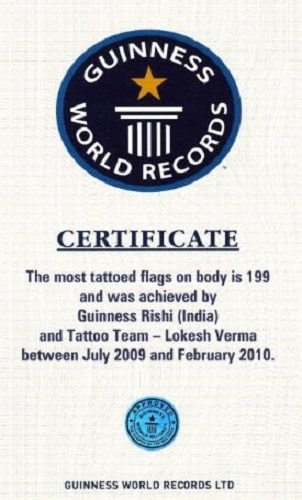 Lokesh Verma's Guinness World Record