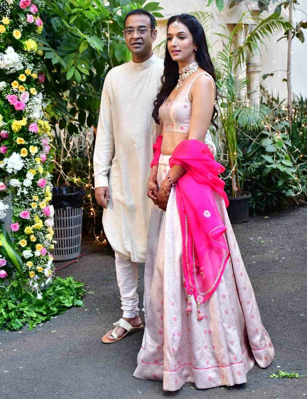 Madhu Mantena with his wife, Ira Trivedi