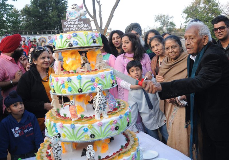 Nek Chand's 90th birthday celebration