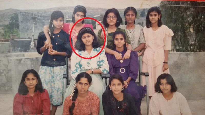 Pankaja Munde as a youngster
