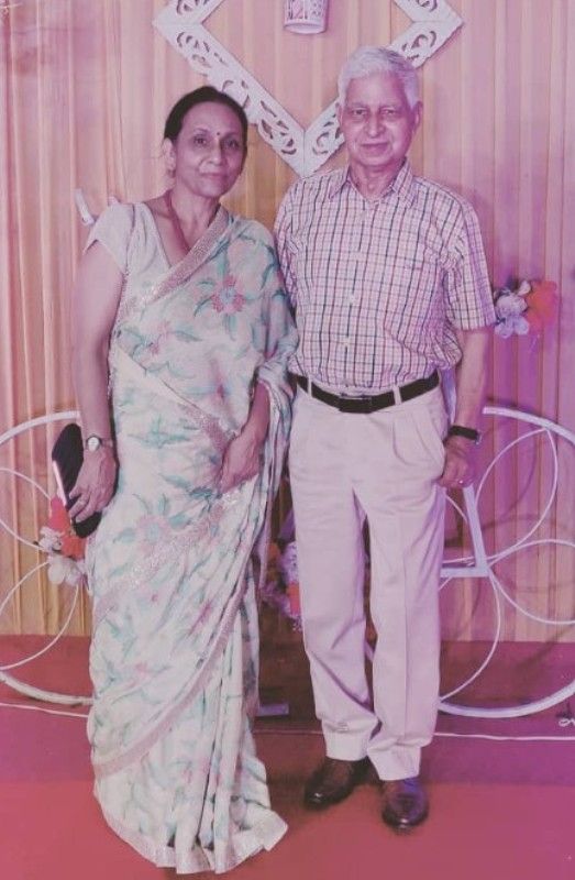 Pooja Kaif's father, Prem Yadav, and mother, Neena Yadav