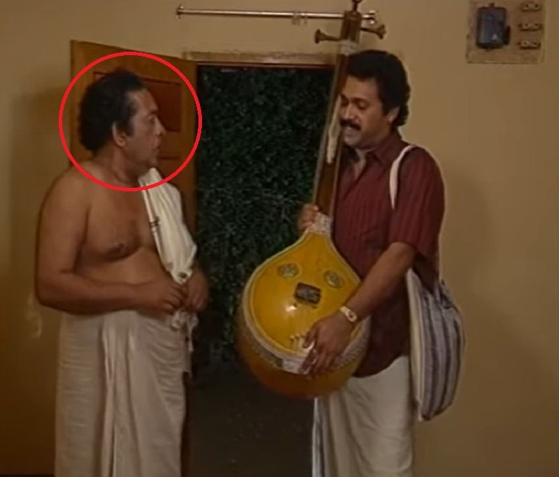 Poojappura Ravi in the serial 'Melappadam'