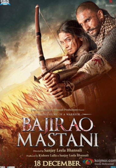 Poster of A. M. Turaz's film, Bajirao Mastani