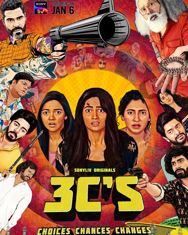 Poster of SonyLiv Originals' 3Cs - Choices, Chances, and Changes (2023)