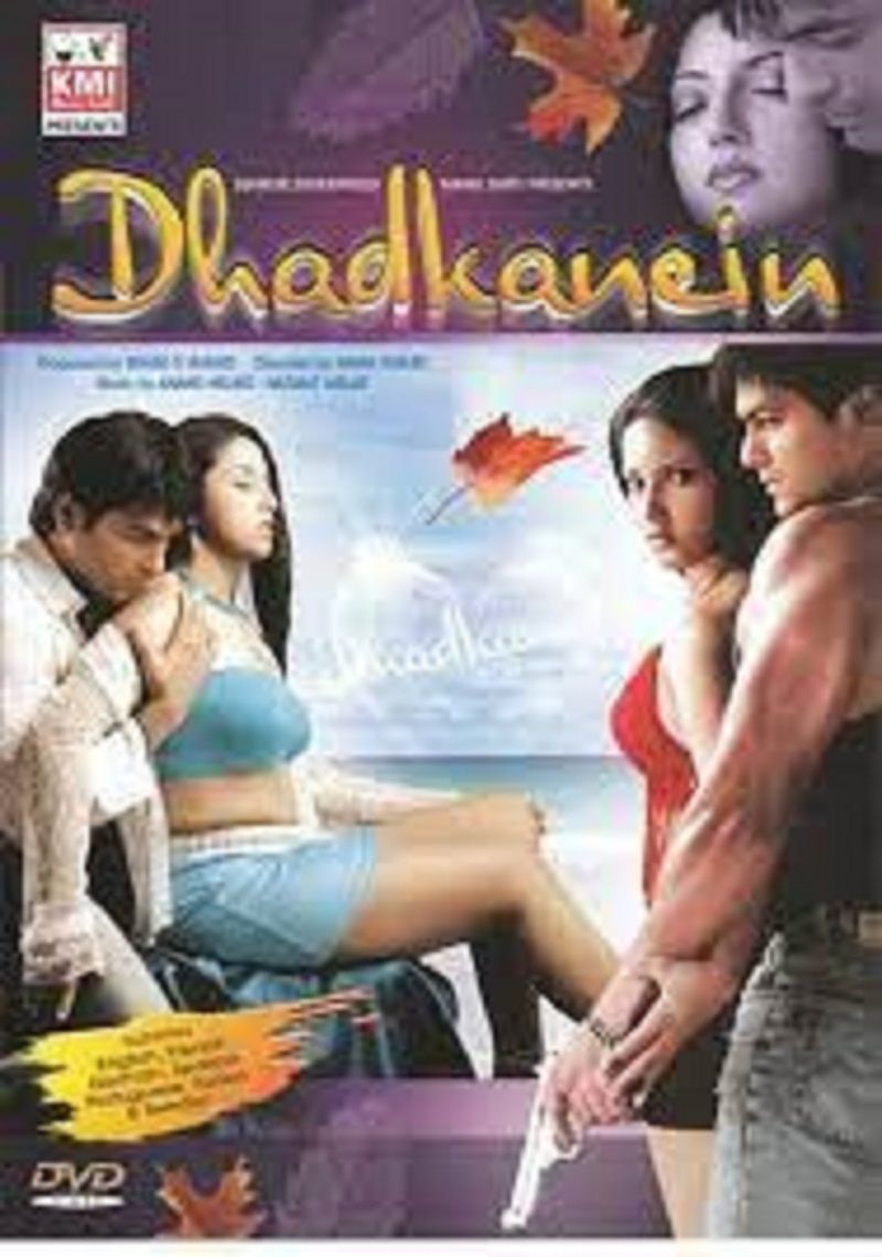 Poster of the film 'Dhadkanein'