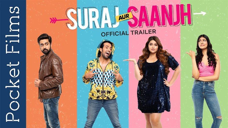 Poster of the web series 'Suraj Aur Saanjh'