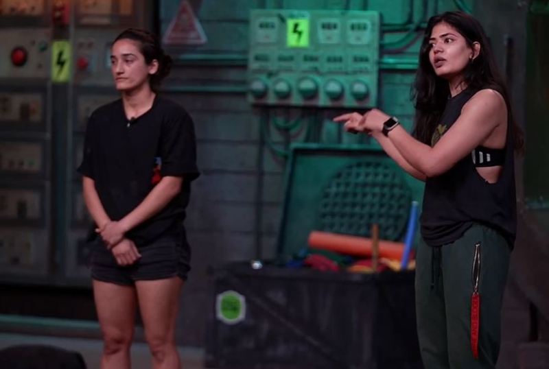 Priyanka Gupta and Piyu Sharma on MTV Roadies Karm Ya Kaand (season 20)