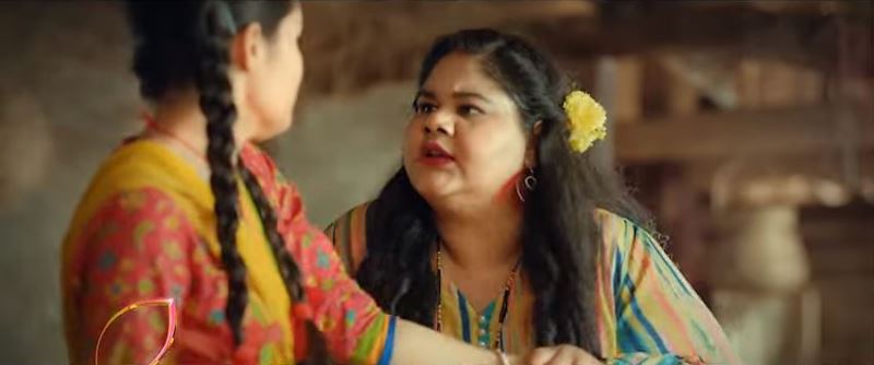 Roslyn D'souza in a still from Colors TV's 2023 series 'Suhaagan'