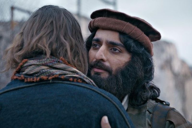 Siddhant Karnick as 'Nazarjan' in a still from the film 'Und Morgen Seid Ihr Tot' (2021)