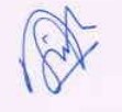 Signature of Deepender Singh Hooda