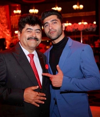 Suhail Nayyar with his father