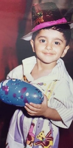 Suhail Nayyar's childhood picture