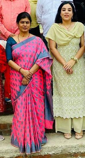 Swati Singh (Left)