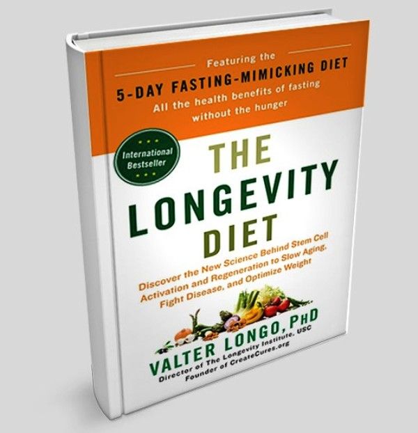 The Longevity Diet book