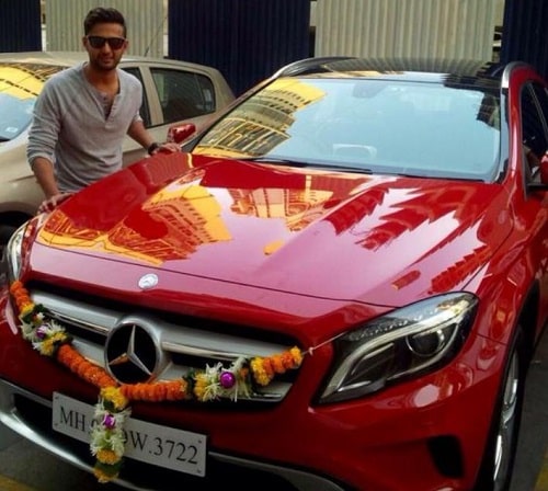 Vatsal Sheth with his car