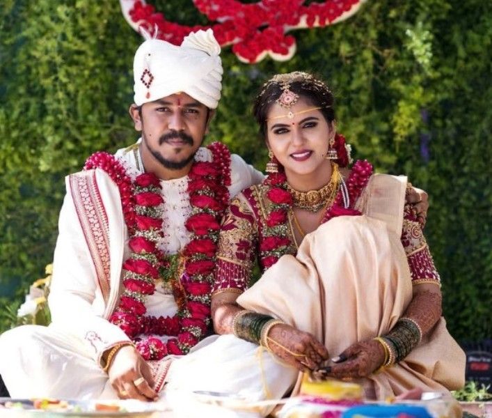 Wedding picture of Chaitra Reddy