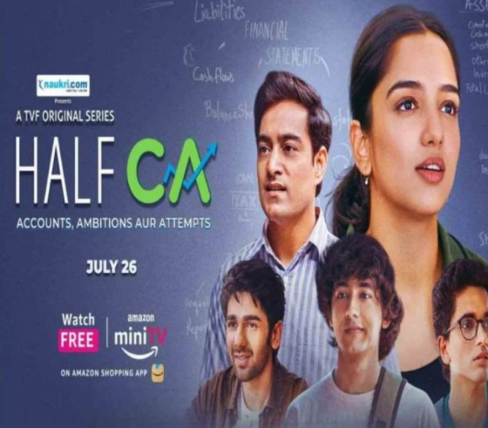 A poster of the series 'Half CA' (2023)