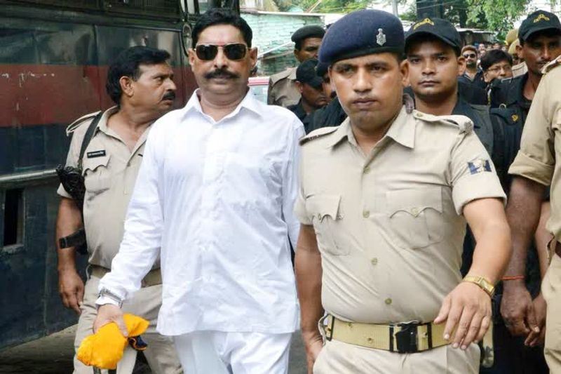 Anant Kumar Singh after his arrest
