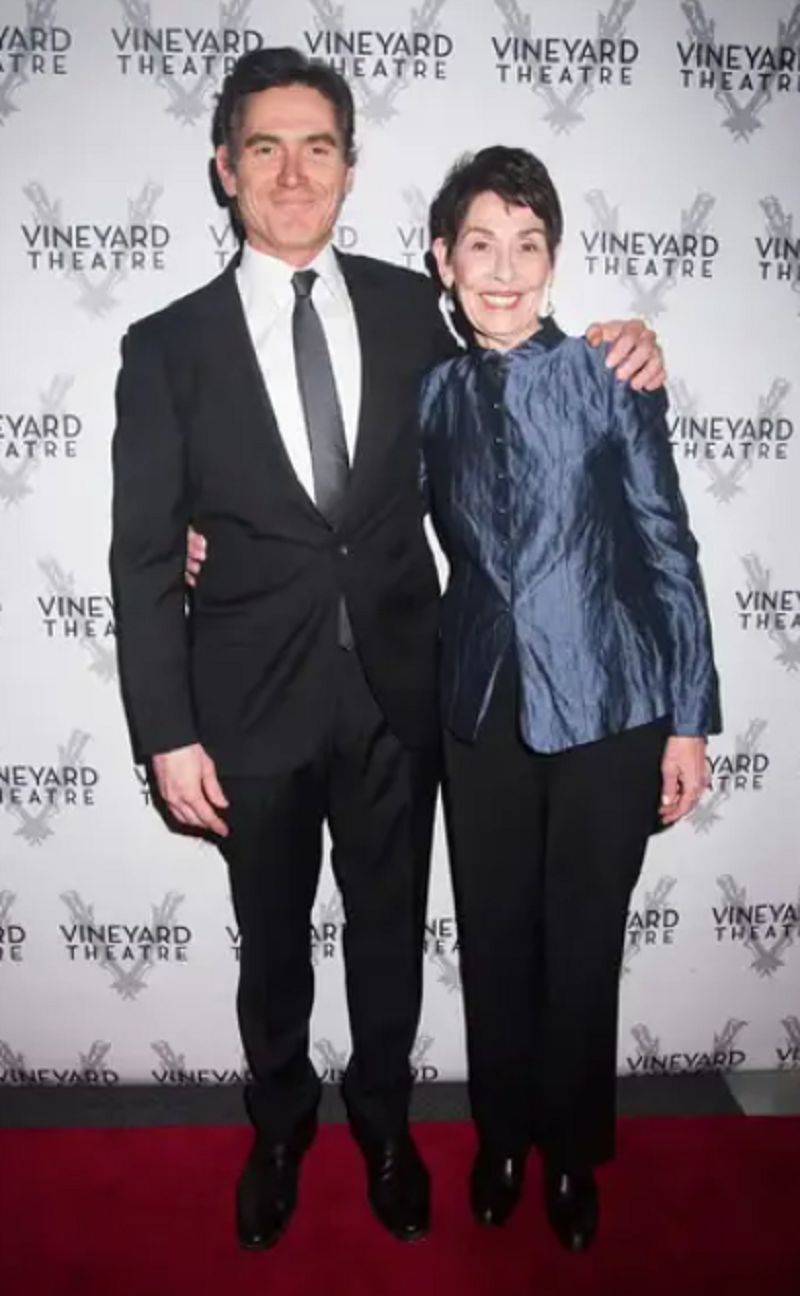 Billy Crudup with his mother