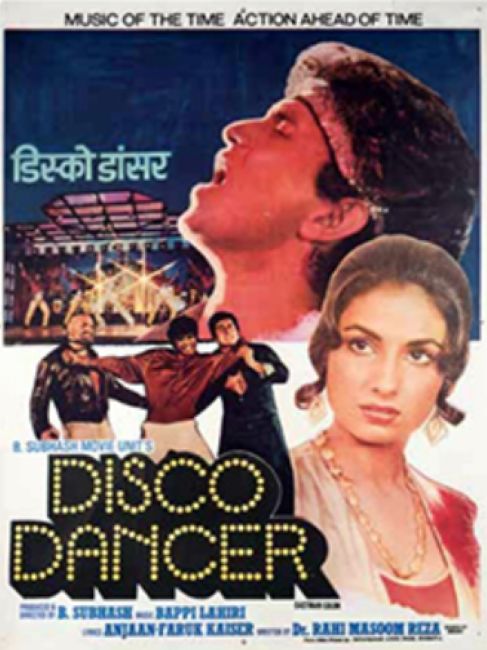 Bob Christo on the poster of Disco Dancer (1982)