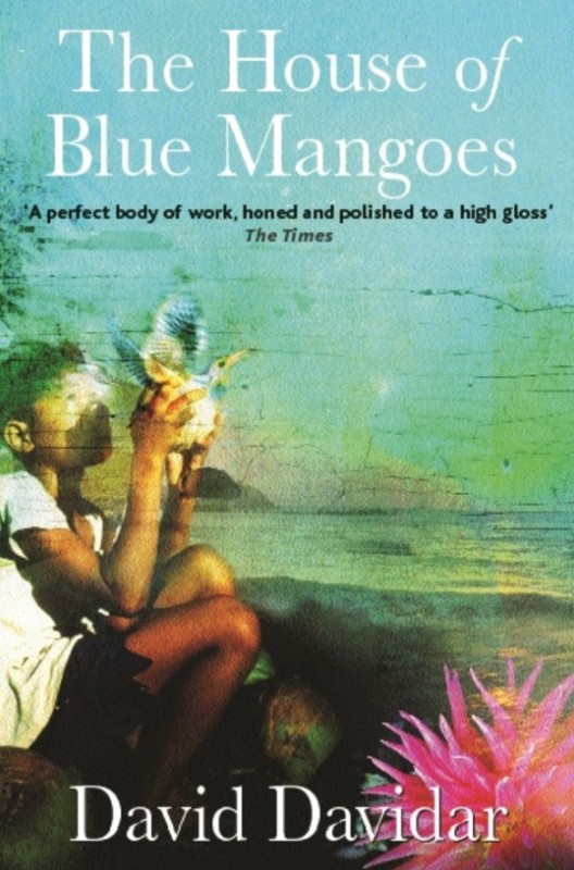 David Davidar's first book, 'The House of Blue Mangoes,' which was published in 2002