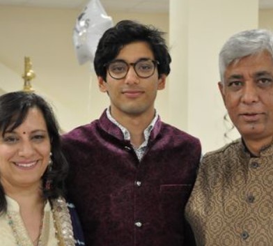 Deepak Dhar's sister, Madhu Dhar, with her family