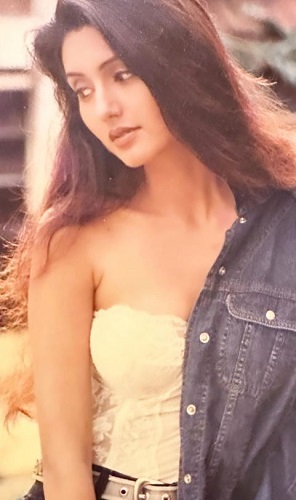 Deepti Bhatnagar during her modelling days
