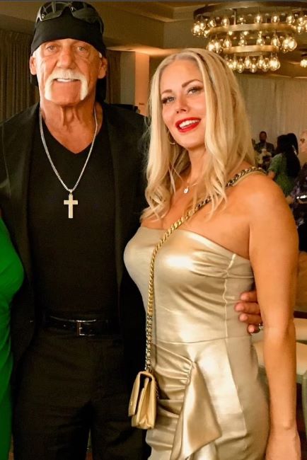 Hulk Hogan with Sky Daily