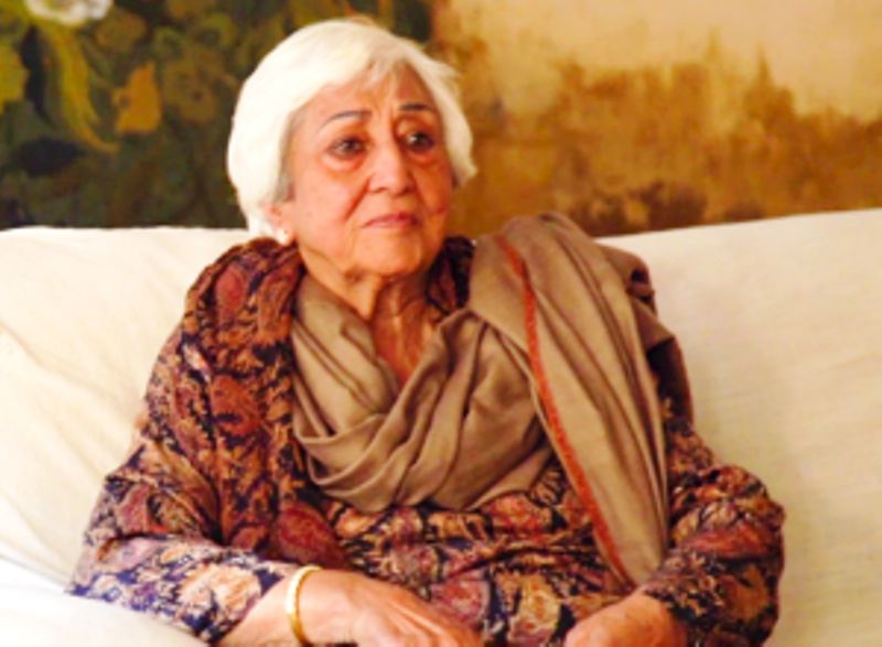 Jugnu Mohsin's mother, Sitwat Mohsin