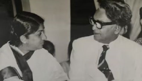 Kamal Amrohi and Lata Mangeshkar