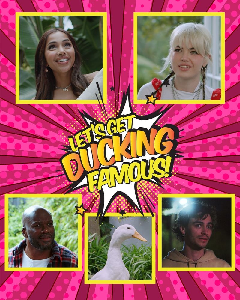 Maria in the web series ' Let's Get Ducking Famous'