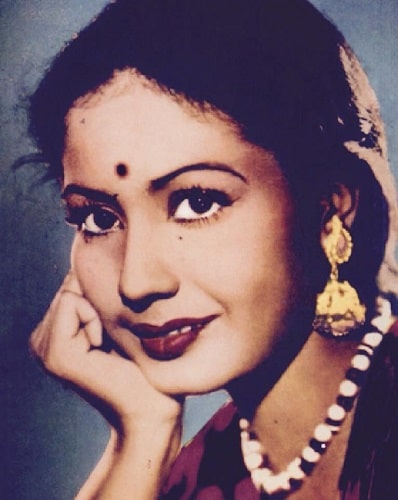 Meena Kumari in her teenage