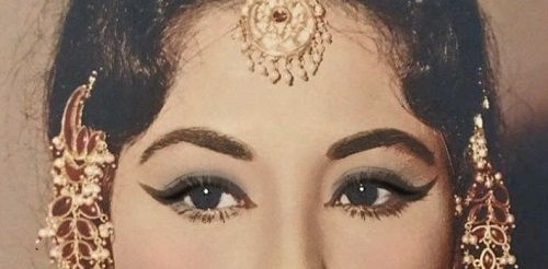Meena Kumari's eyes