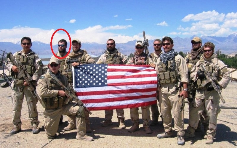 Michael with his teammates that took part in Operation Red Wings