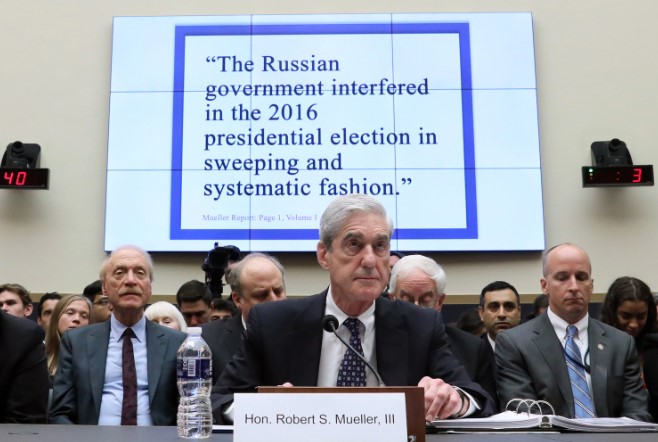 Mueller's reporting into Russia's interference in the 2016 presidential election
