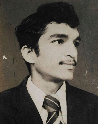 Nassar during his younger days