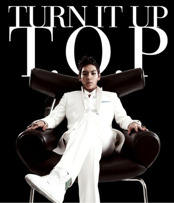 Poster of the song 'Turn It Up' by T.O.P