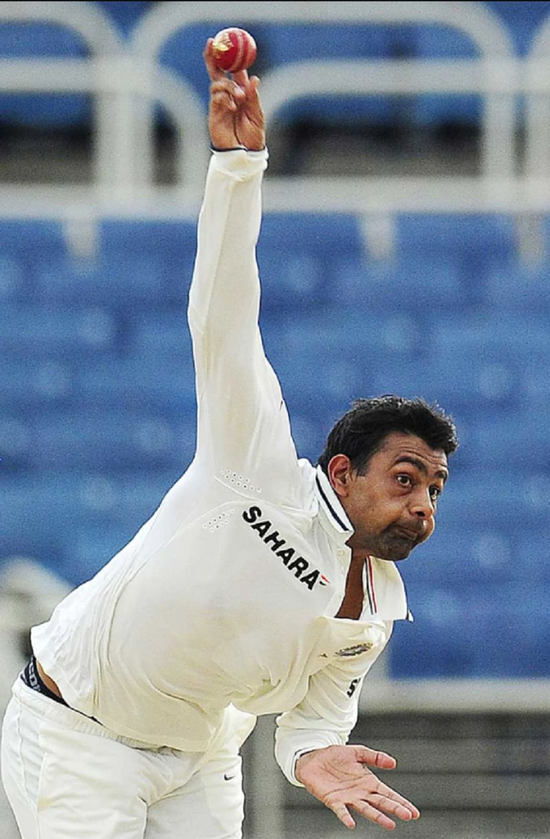 Praveen Kumar during test series in England