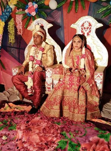 Pravesh Shukla's wedding picture