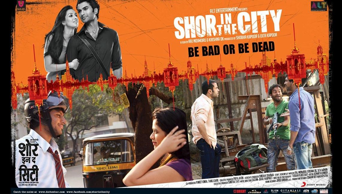Preeti Desai on the poster of Shor in the City