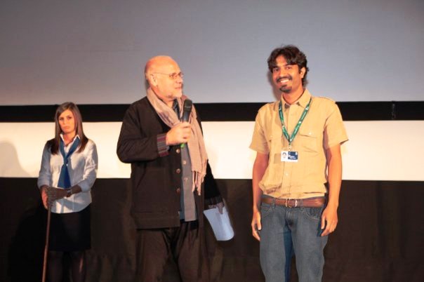 Pushpendra Singh at an international film festival
