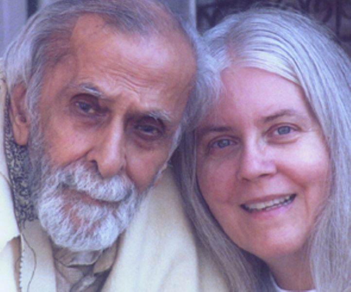 Raja Rao and his wife Susan
