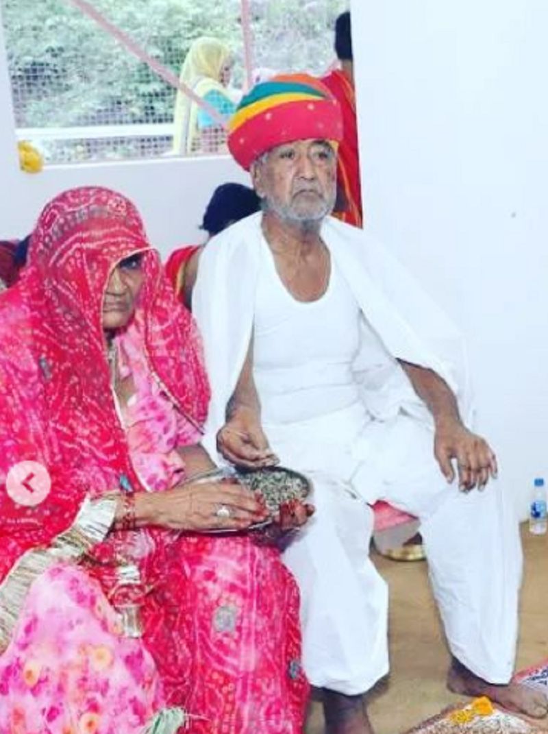 Rajendra Singh Gudha's parents