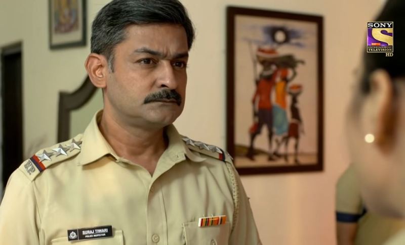 Rohit Tiwari as Suraj Tiwari in a still from the television series 'Crime Patrol' (2020)